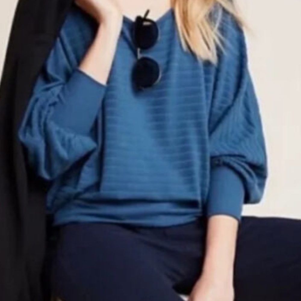 Saturday Sunday Anthropologie Waffle Knit Sweater